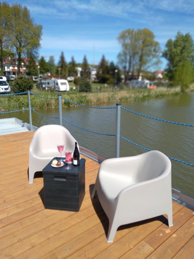 Houseboat Arka 1 - Domki Na Wodzie, Rower Wodny, Wifi, Parking Mielno (Koszalin) Exterior foto